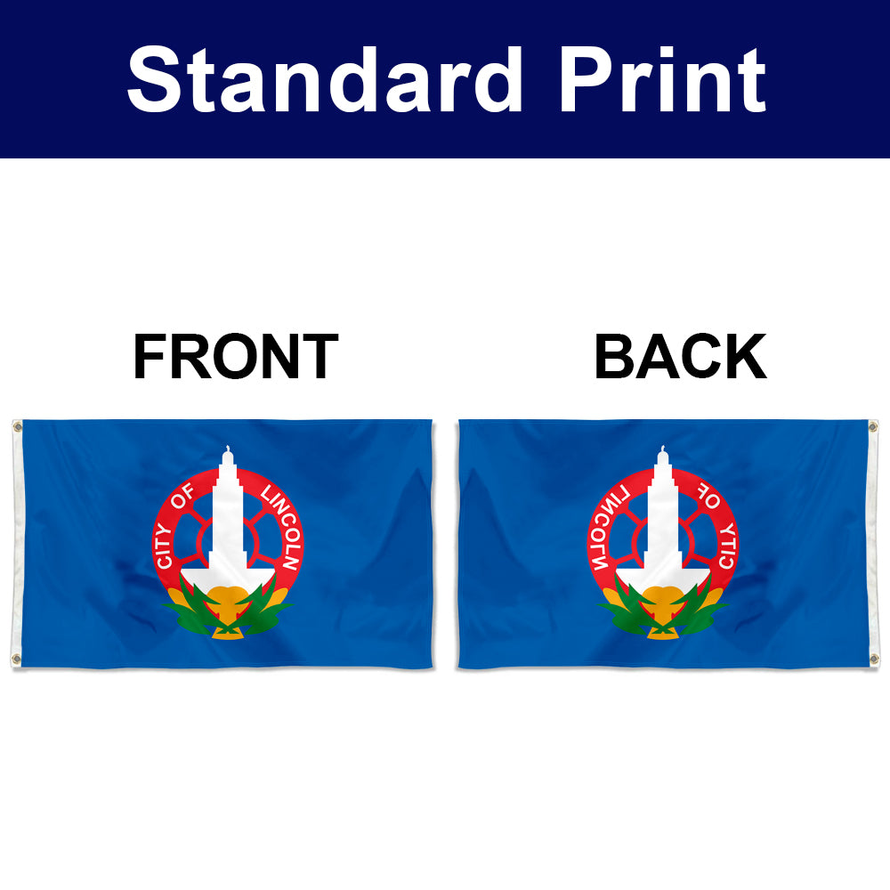 Fyon Lincoln, Nebraska (1931–2022) Flag Banner