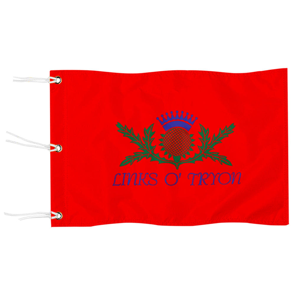 Fyon Links of Tryon Golf Club Pin Hole Flag Embroidered Flag Banner Grommets
