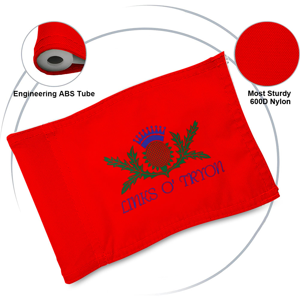 Fyon Links of Tryon Golf Club Pin Hole Flag Embroidered Flag Banner