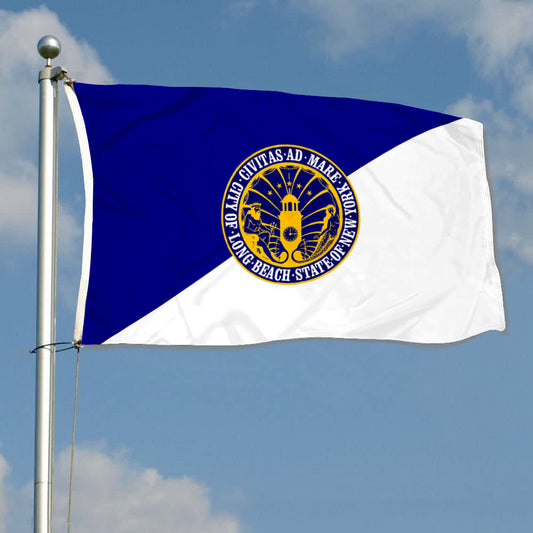 Fyon Long Beach, New York Flag Banner
