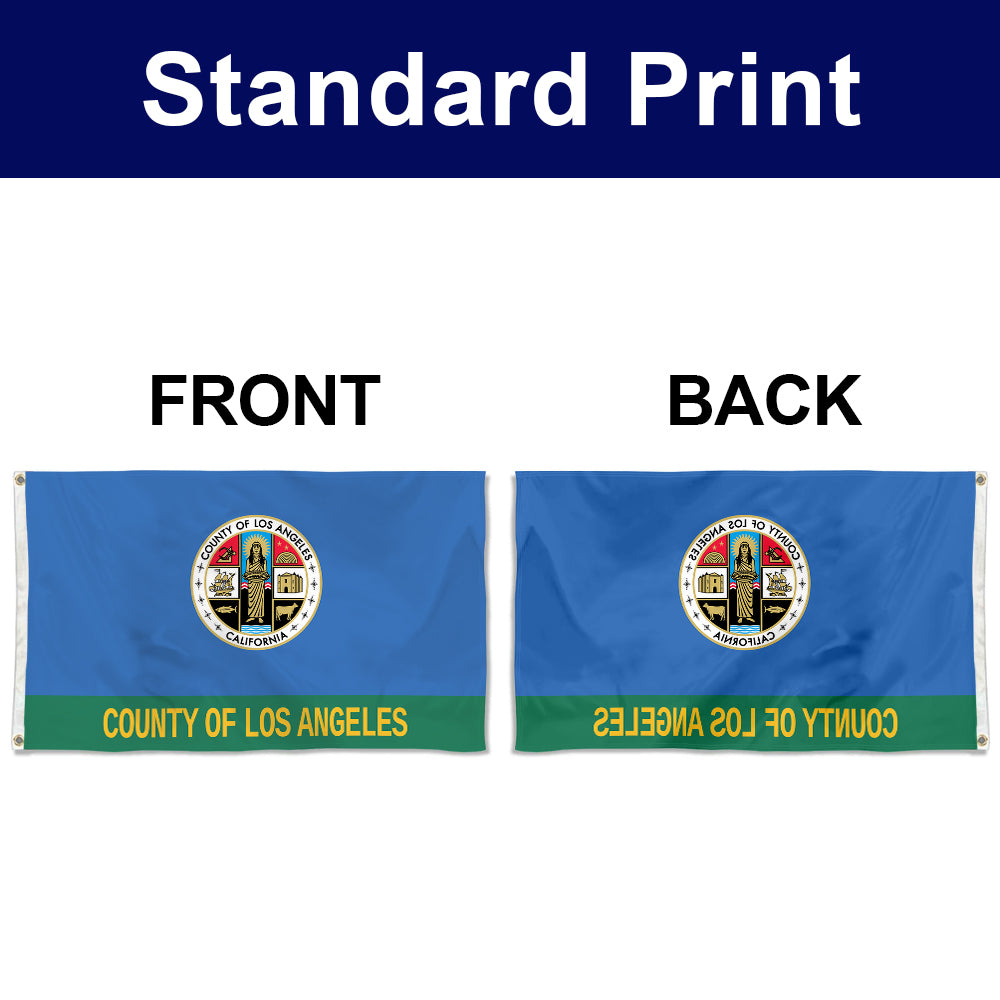 Fyon Los Angeles County Flag Banner