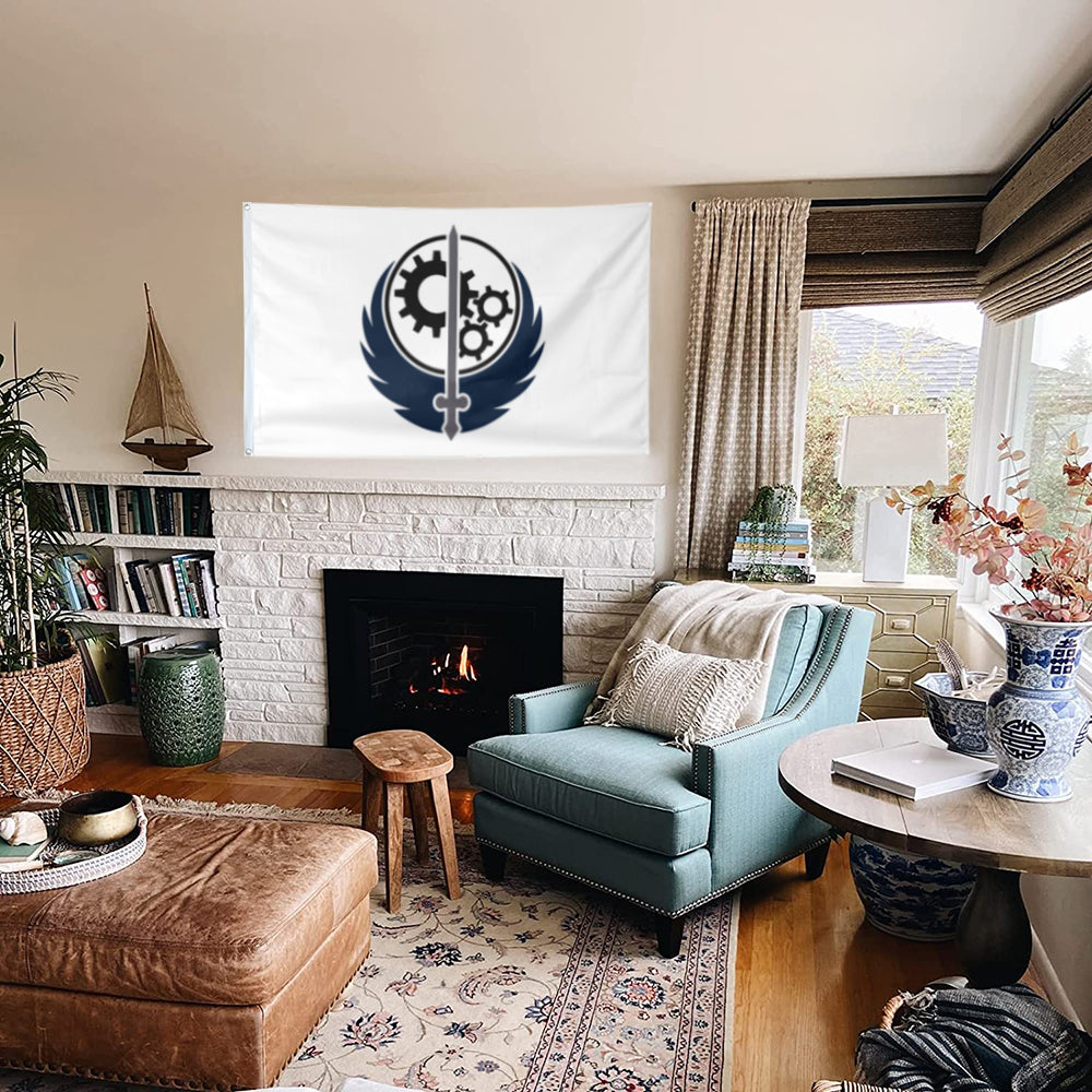 Fyon Lost Hills Brotherhood Flag Indoor and outdoor banner