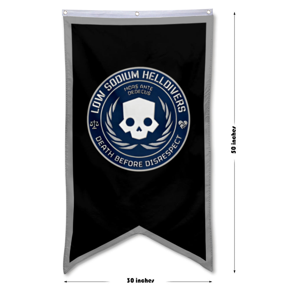 Fyon Low Sooium Death Before Disrespect Flag Game Flags Banner