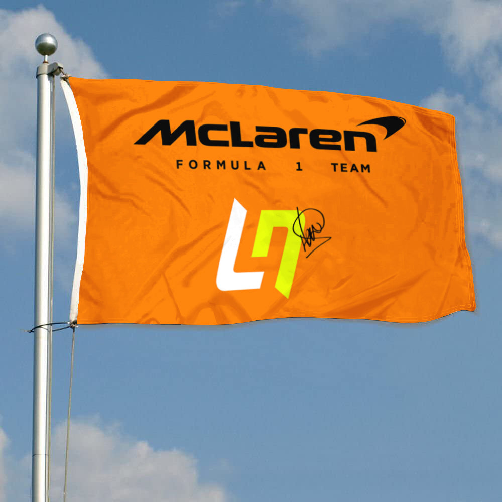 Fyon Mclaren Formula 1 Team Flag Banner