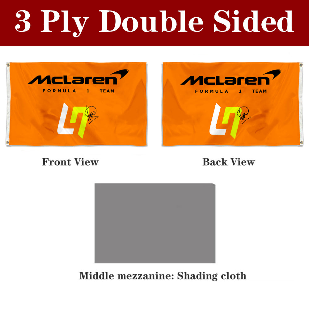 Fyon Mclaren Formula 1 Team Flag Banner
