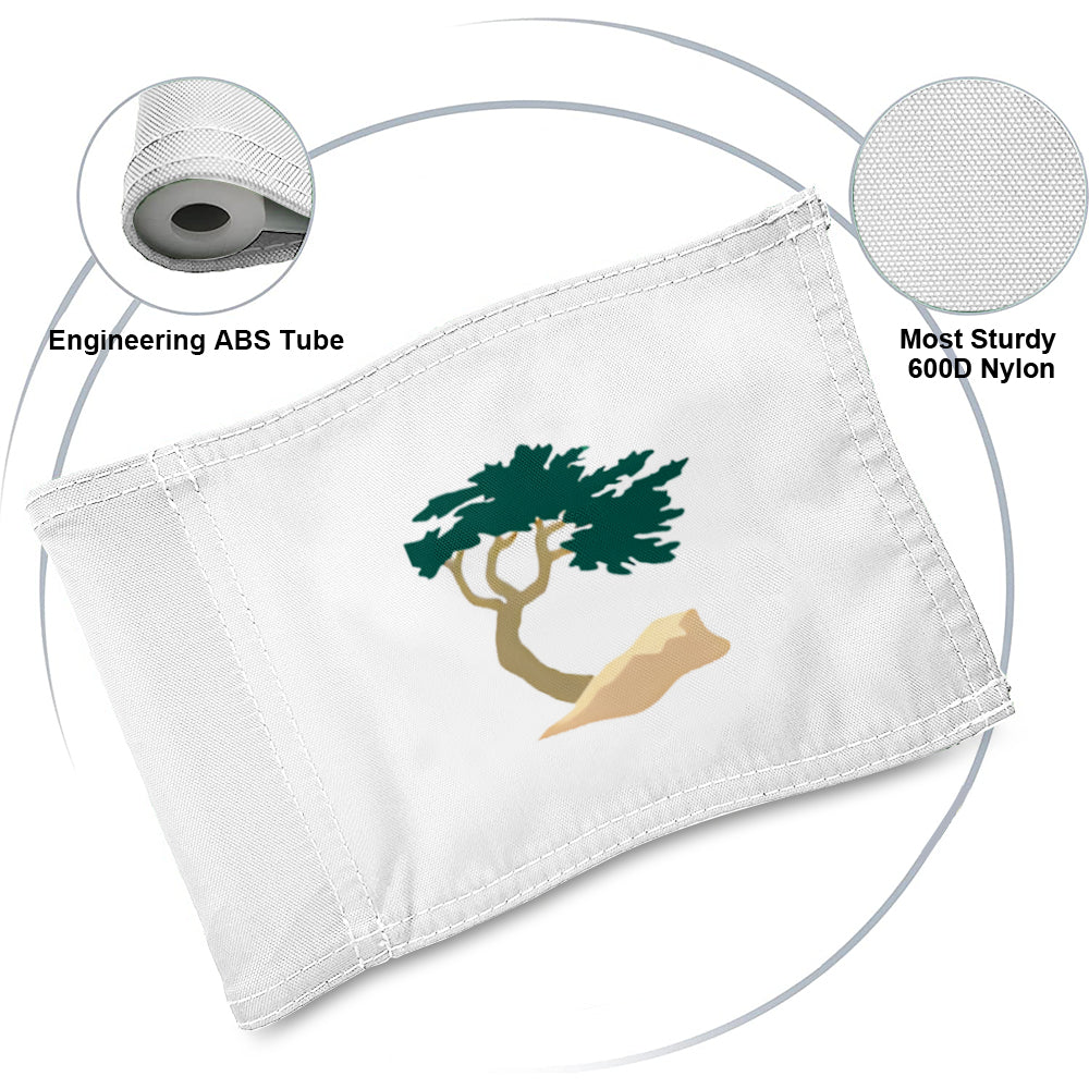 Fyon Merchandise JUPITER HILLS COUNTRY CLUB Embroidered Golf Pin Flag Banner