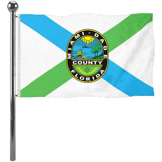 Fyon Miami-Dade County Flag Banner