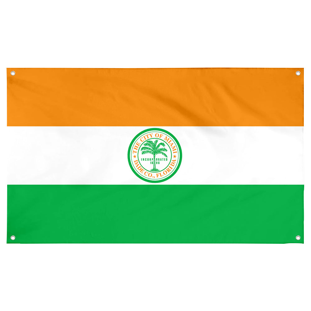 Fyon Miami, Florida Flag Banner