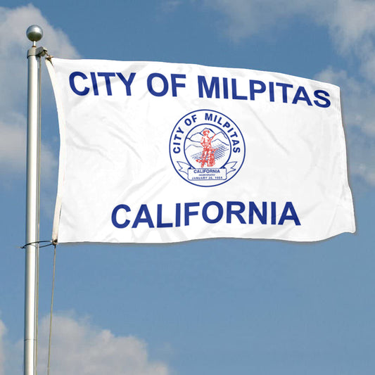 Fyon Milpitas, California Flag Banner