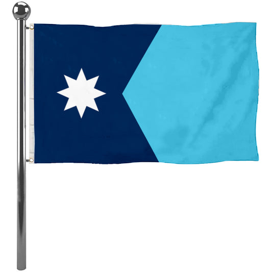 Fyon Minnesota Flag Banner