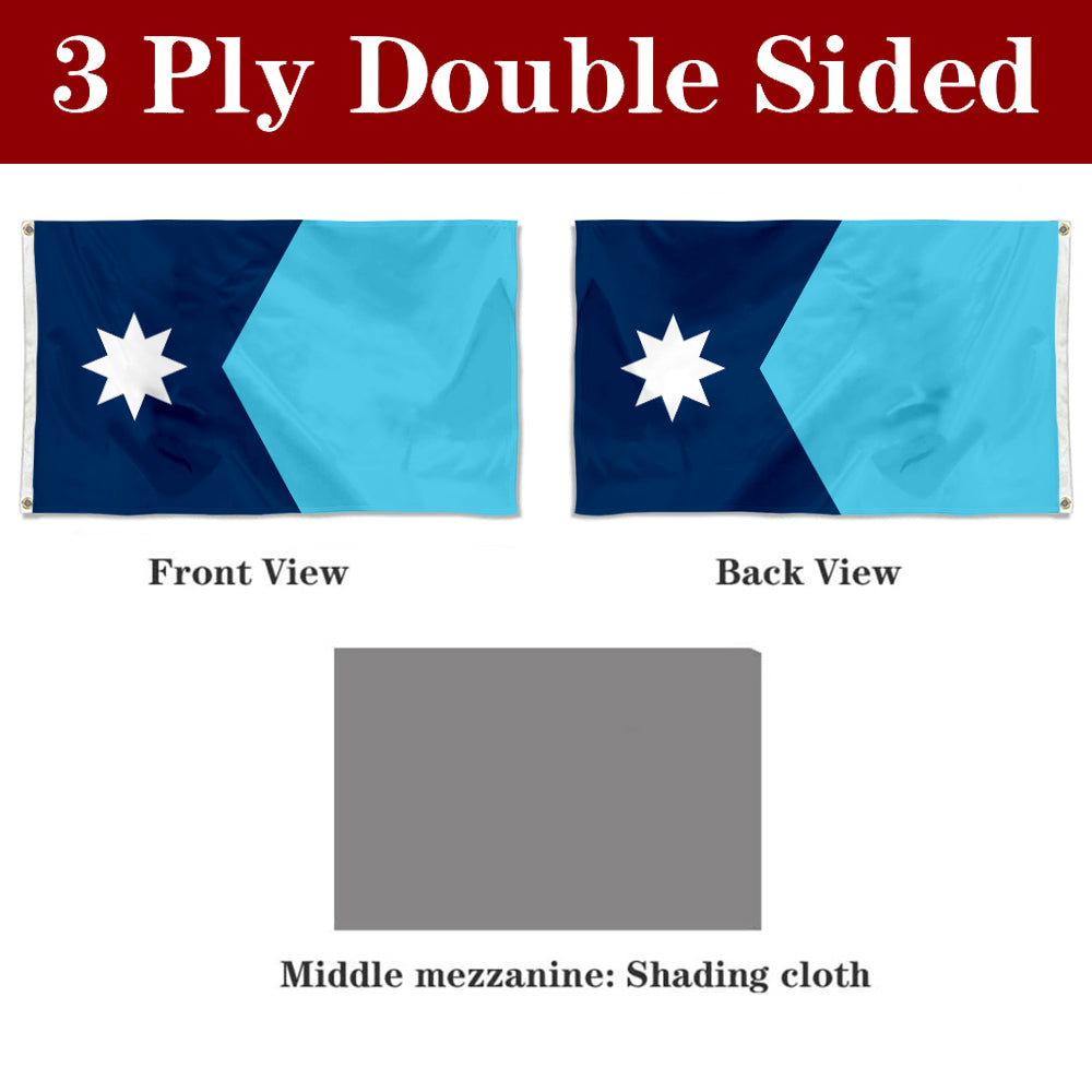 Fyon Minnesota Flag Banner