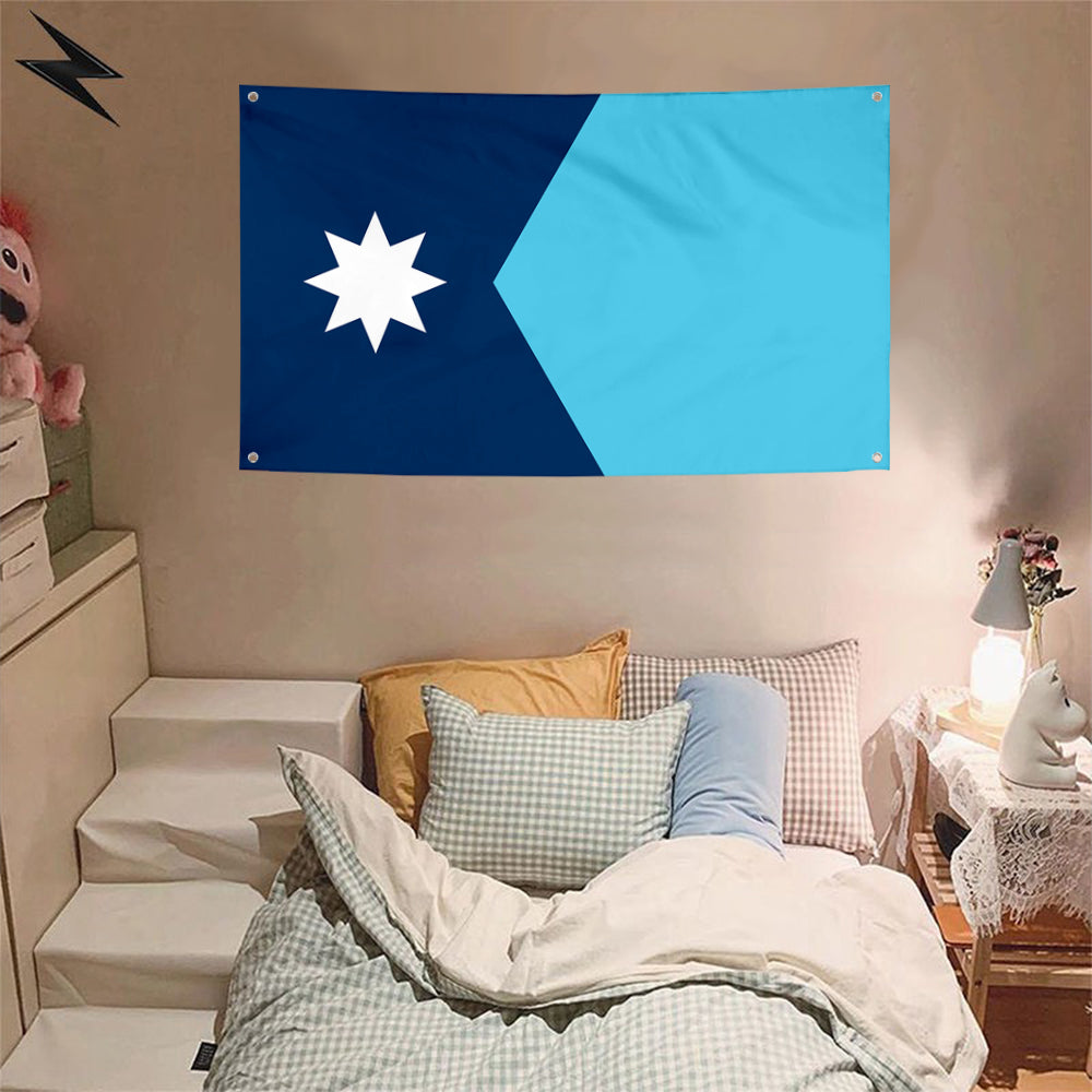Fyon Minnesota Flag Banner