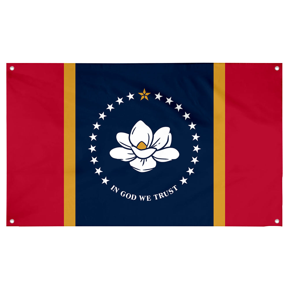 Fyon Mississippi Flag Banner