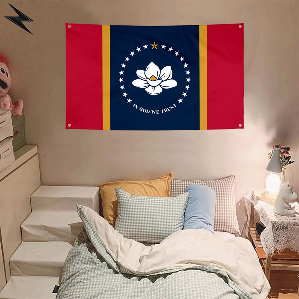 Fyon Mississippi Flag Banner