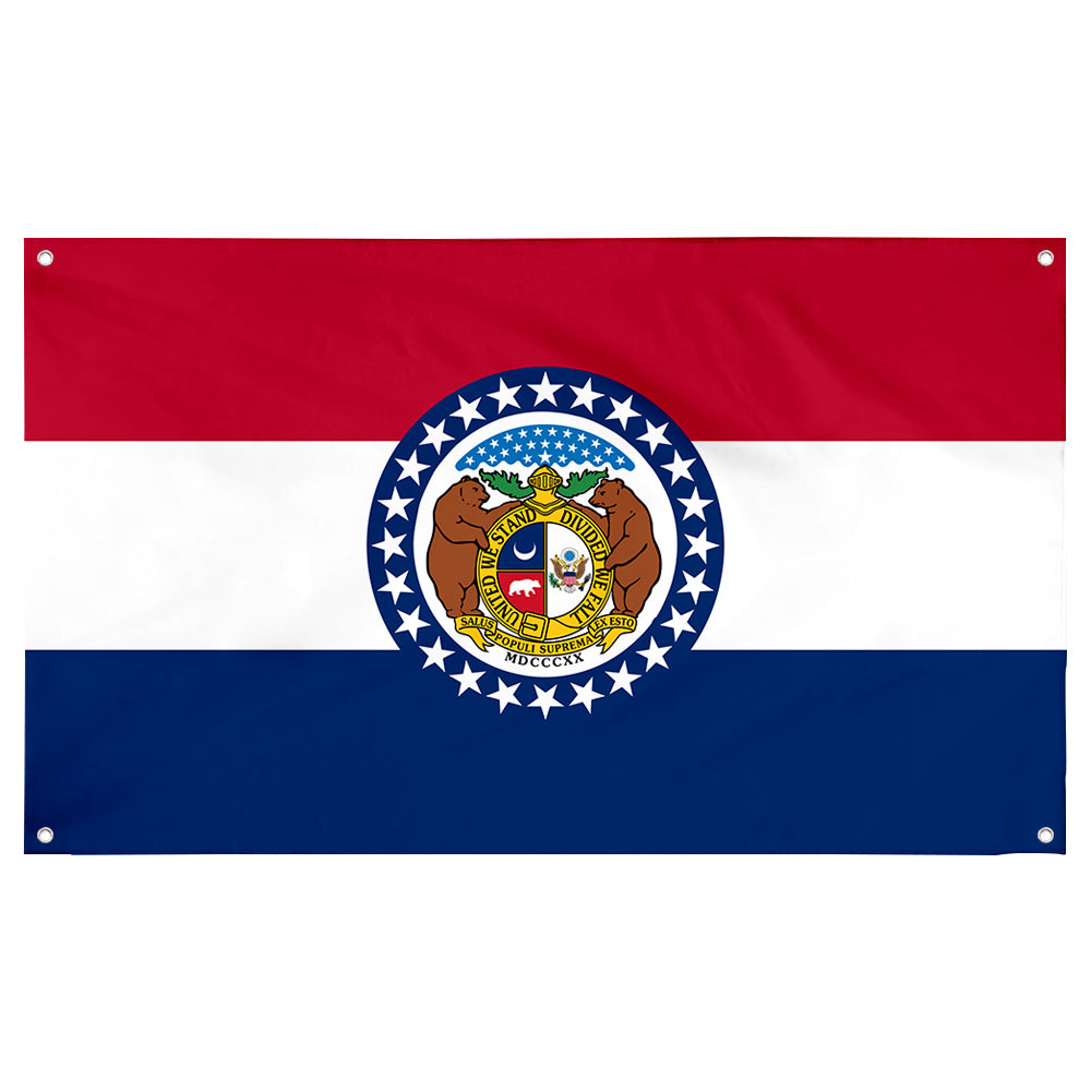 Fyon Missouri Flag Banner