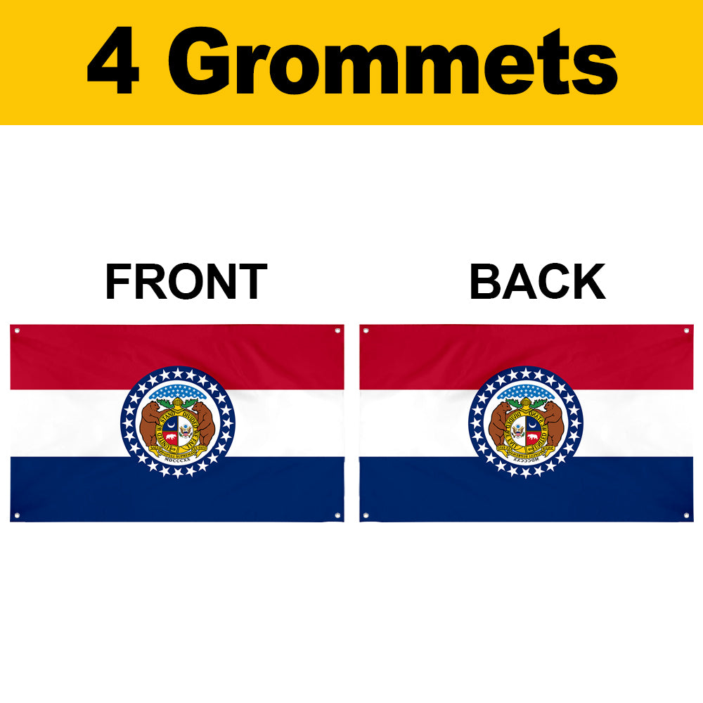 Fyon Missouri Flag Banner