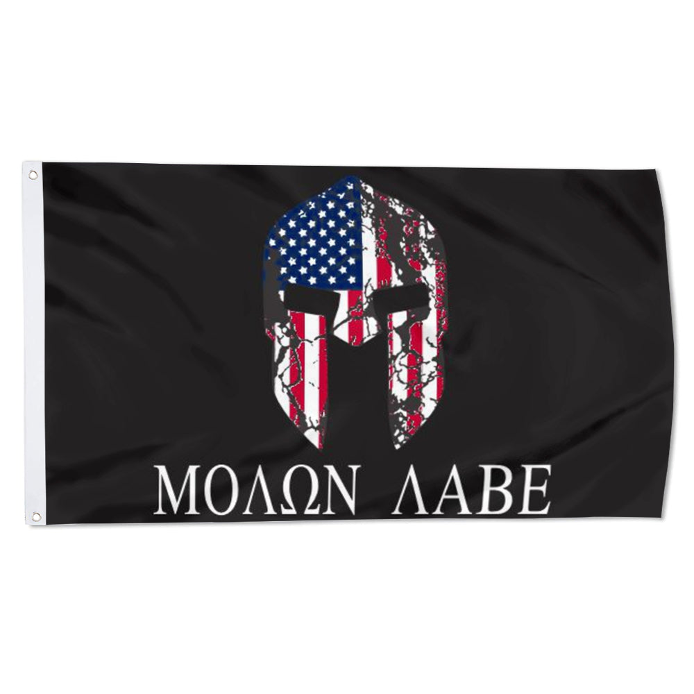 Fyon Molon Labe Patriotic Flag Indoor and outdoor banner