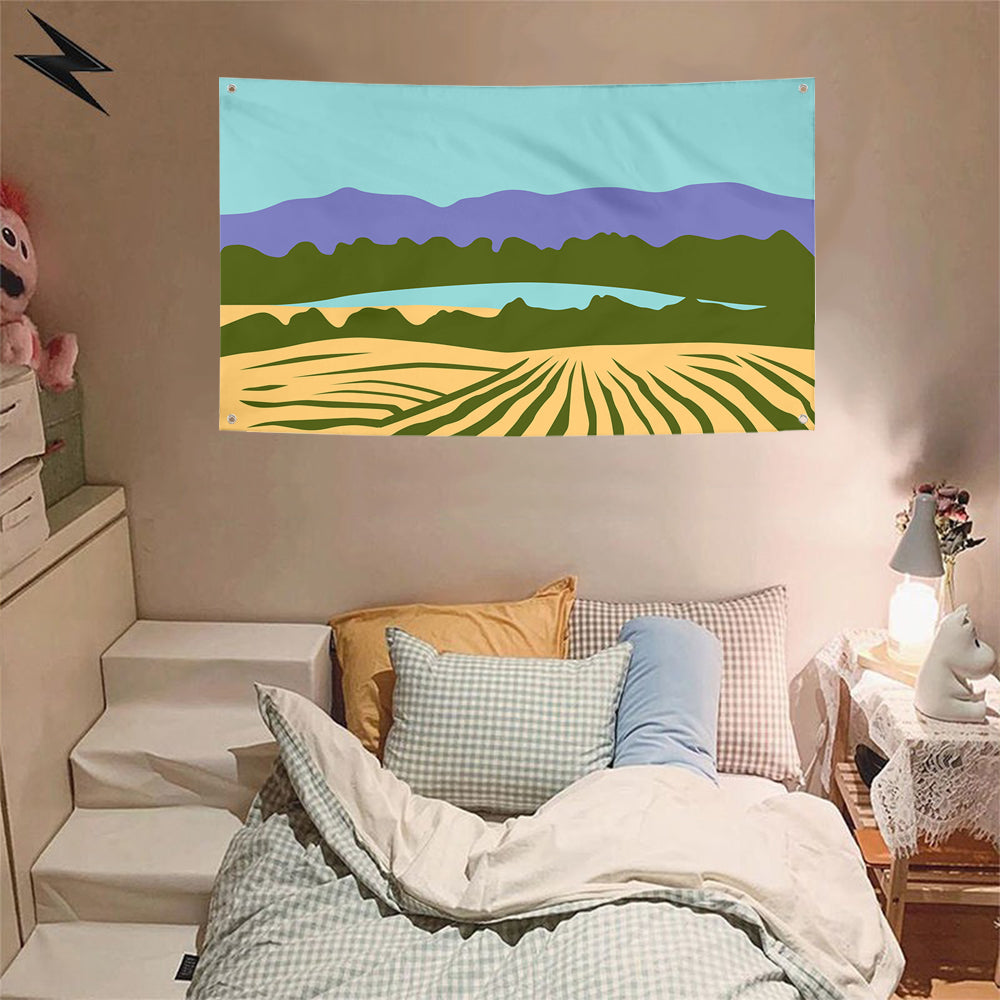 Fyon Monkton, Vermont Flag Banner