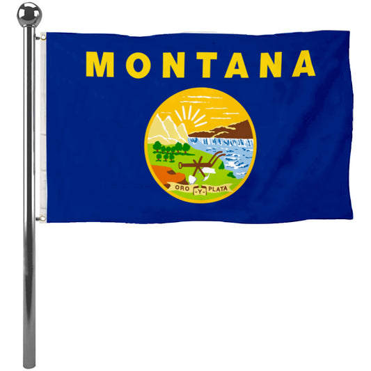 Fyon Montana Flag Banner