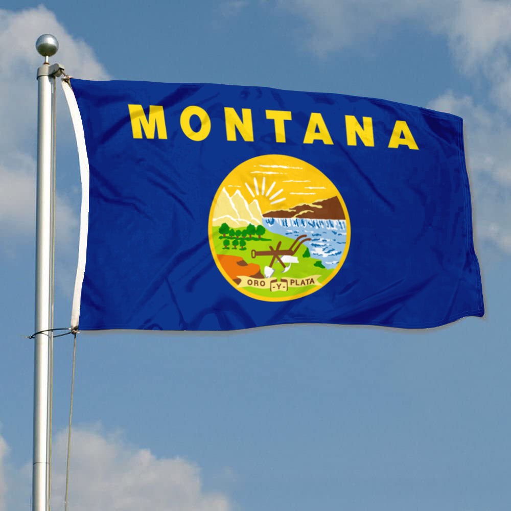 Fyon Montana Flag Banner