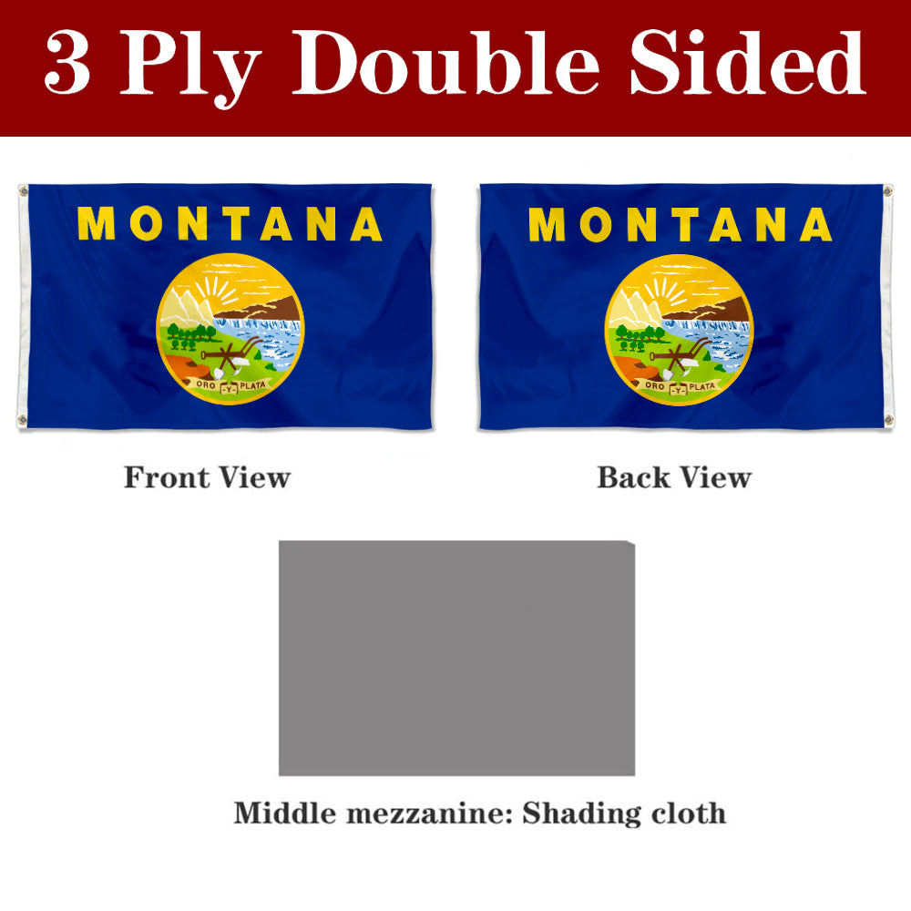Fyon Montana Flag Banner