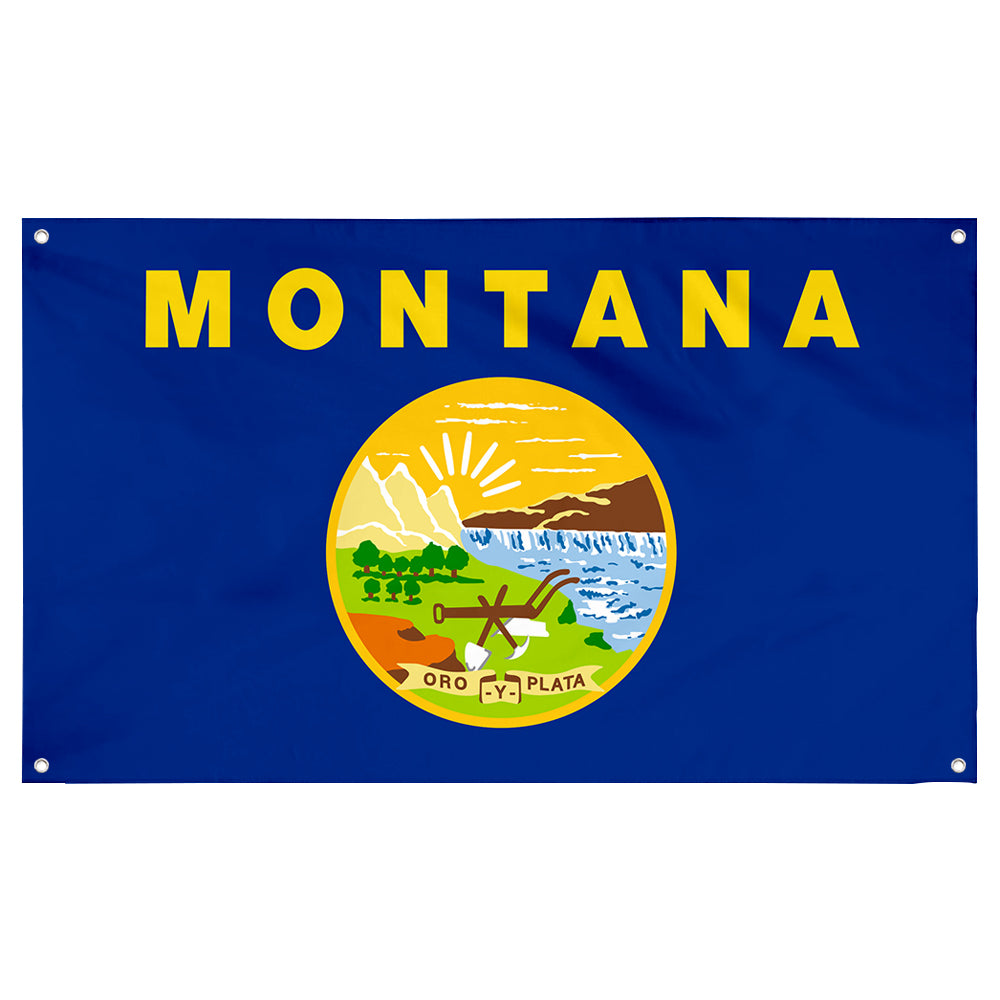 Fyon Montana Flag Banner