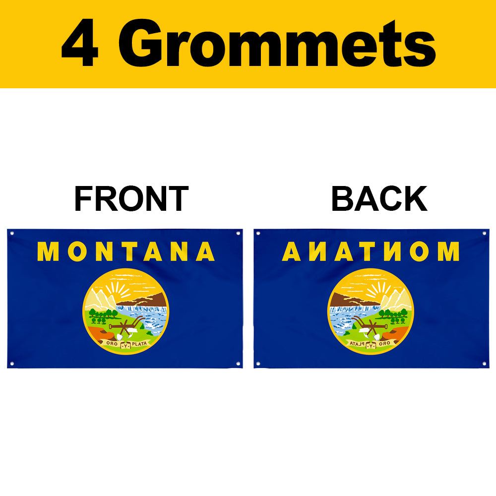 Fyon Montana Flag Banner