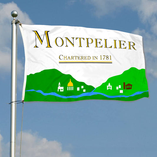 Fyon Montpelier, Vermont (2000–2017)  Flag Banner