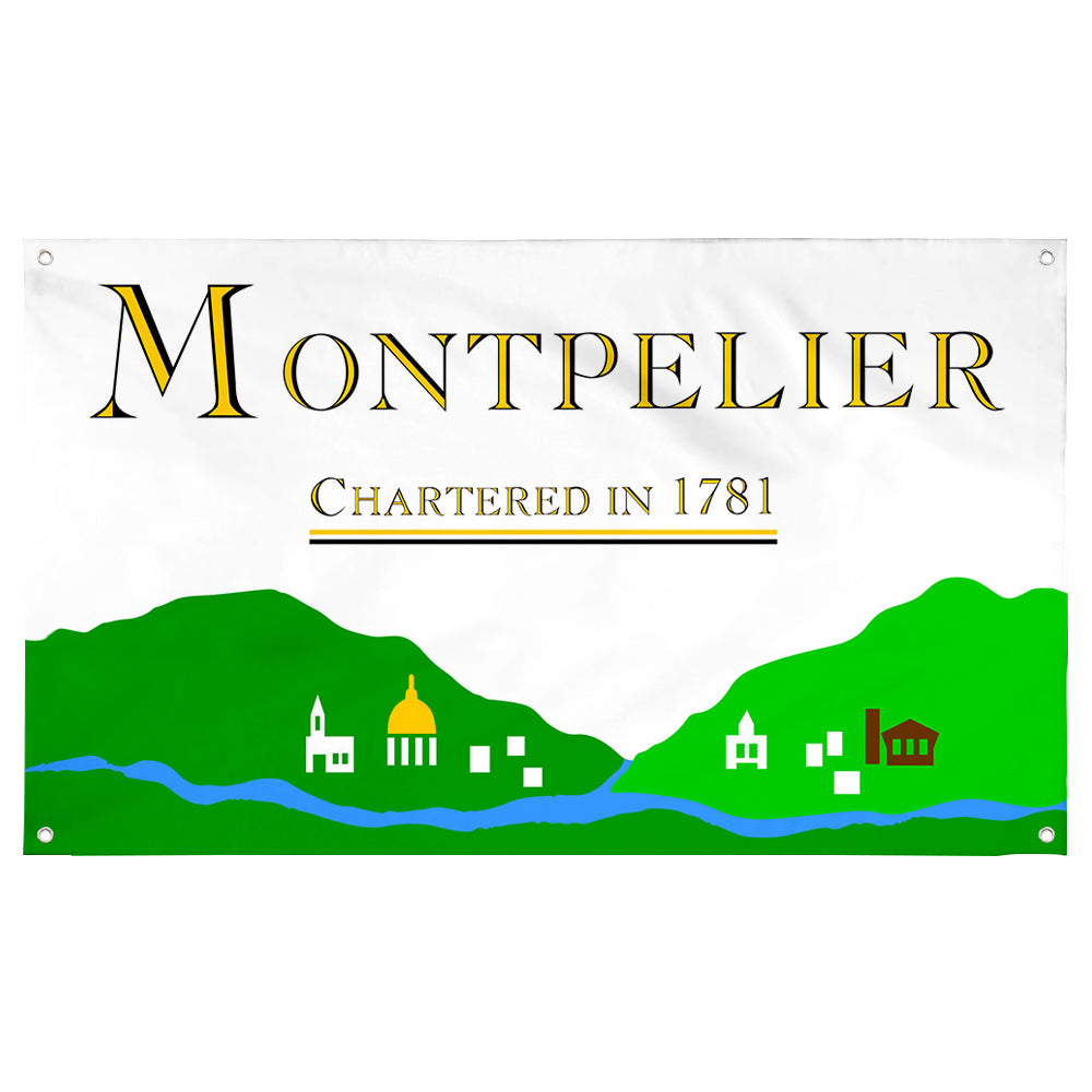 Fyon Montpelier, Vermont (2000–2017) Flag Banner