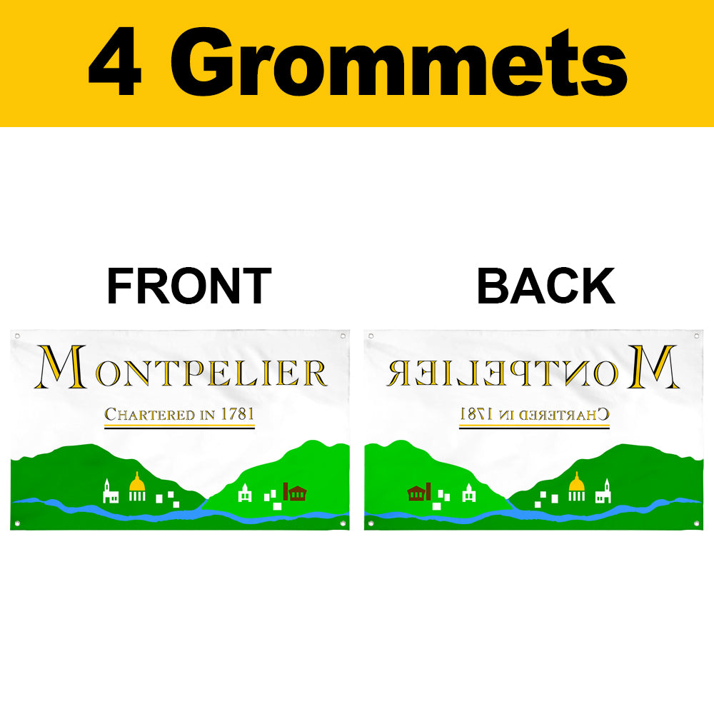 Fyon Montpelier, Vermont (2000–2017) Flag Banner