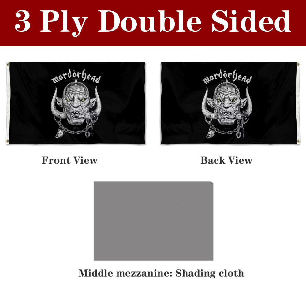 Fyon Double-sided Mordörhead Flag Banner