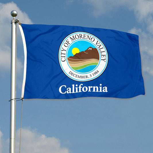 Fyon Moreno Valley, California Flag Banner