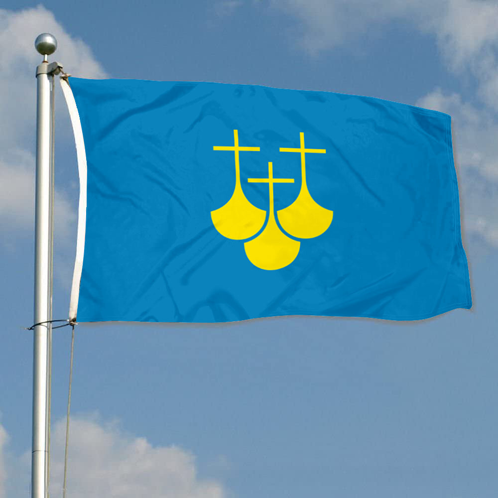 Fyon Møre og Romsdal County, Norway Flag Indoor and outdoor banner