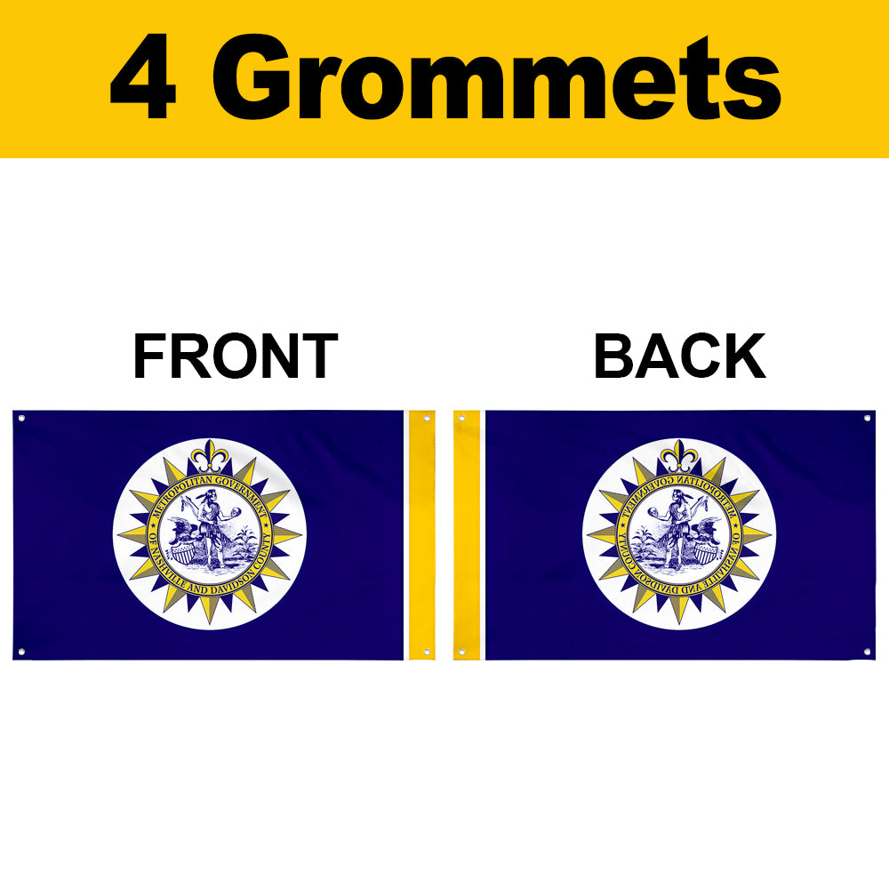 Fyon Nashville, Tennessee Flag Banner