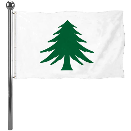 Fyon Naval Ensign of Massachusetts Flag Banner