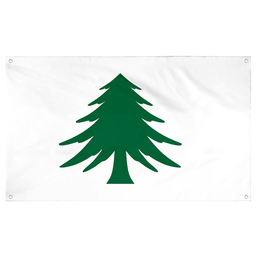 Fyon Naval Ensign of Massachusetts Flag Banner