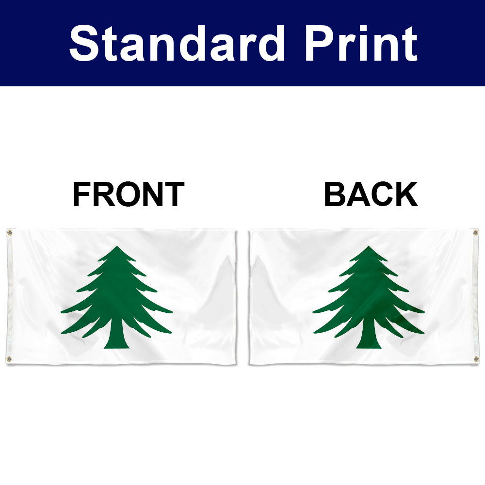 Fyon Naval Ensign of Massachusetts Flag Banner