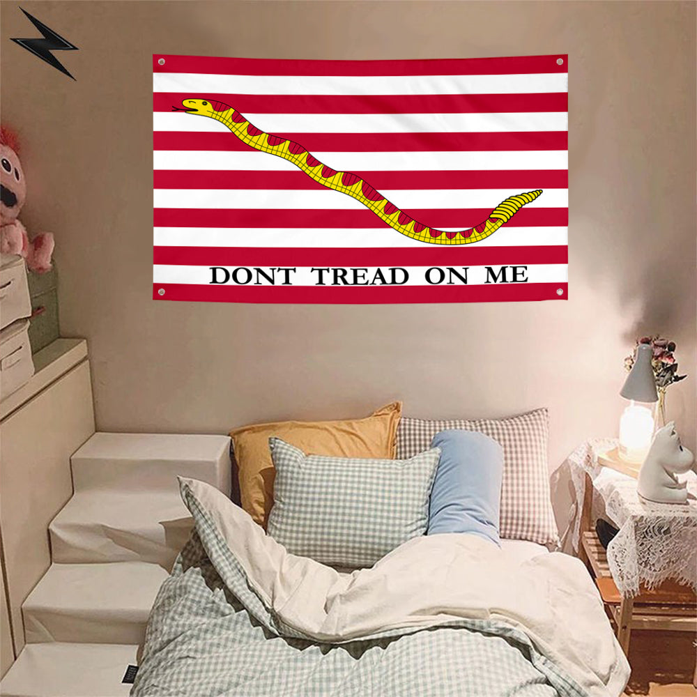 Fyon Naval jack of the United States (2002–2019) Flag Banner