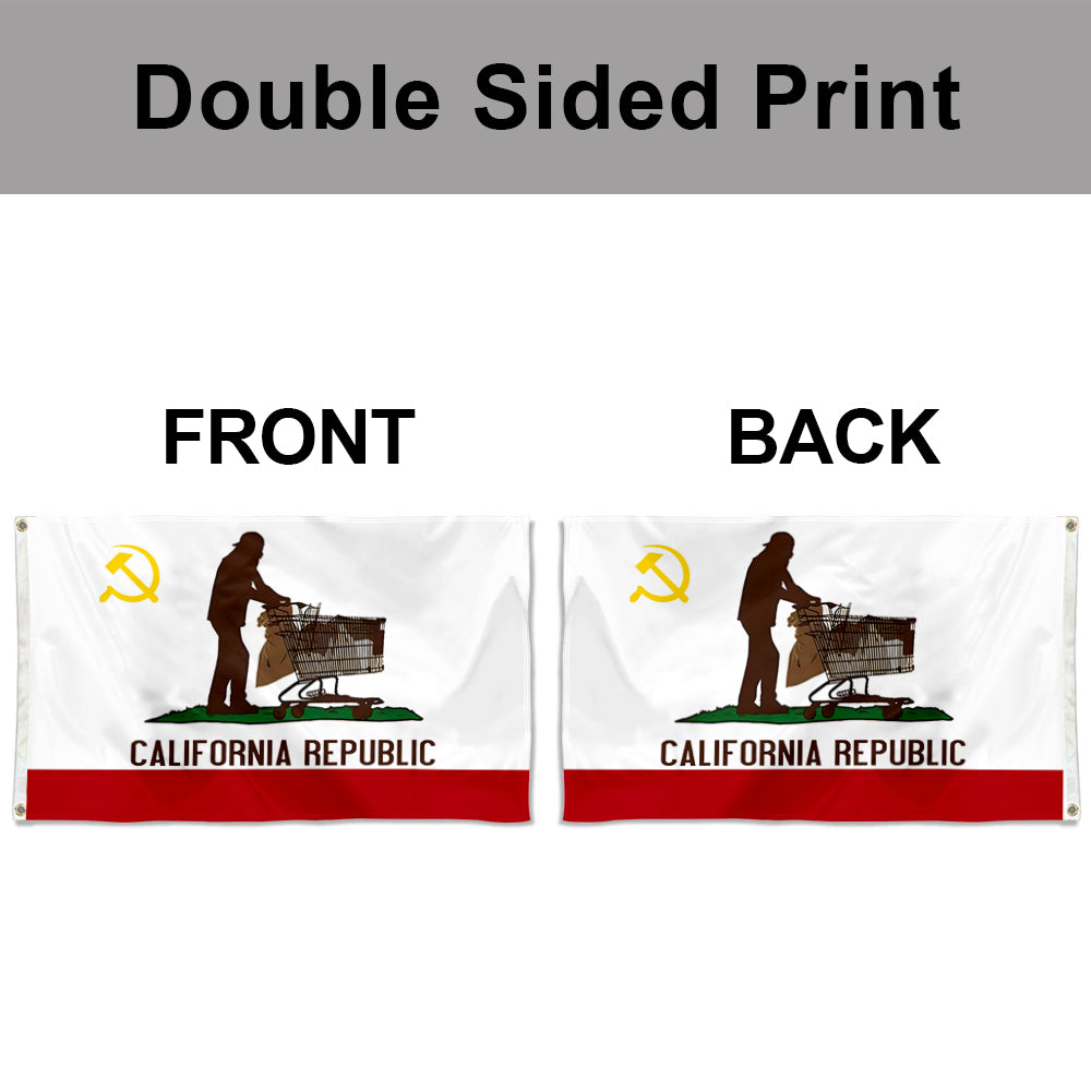 Fyon Double-sided New California Republic Flag NCR Flag Flags Banner