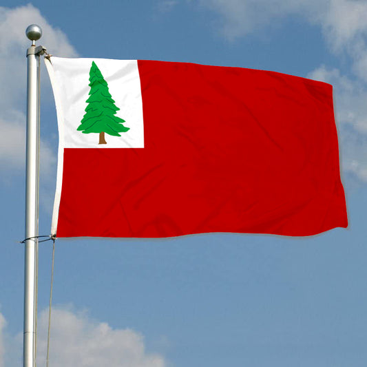 Fyon New England Pine Flag Banner