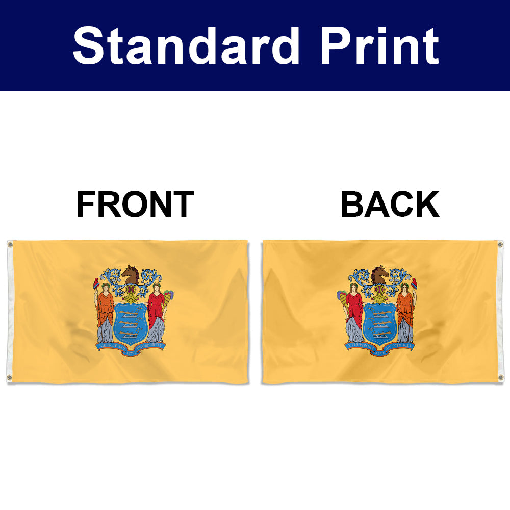 Fyon New Jersey Flag Banner