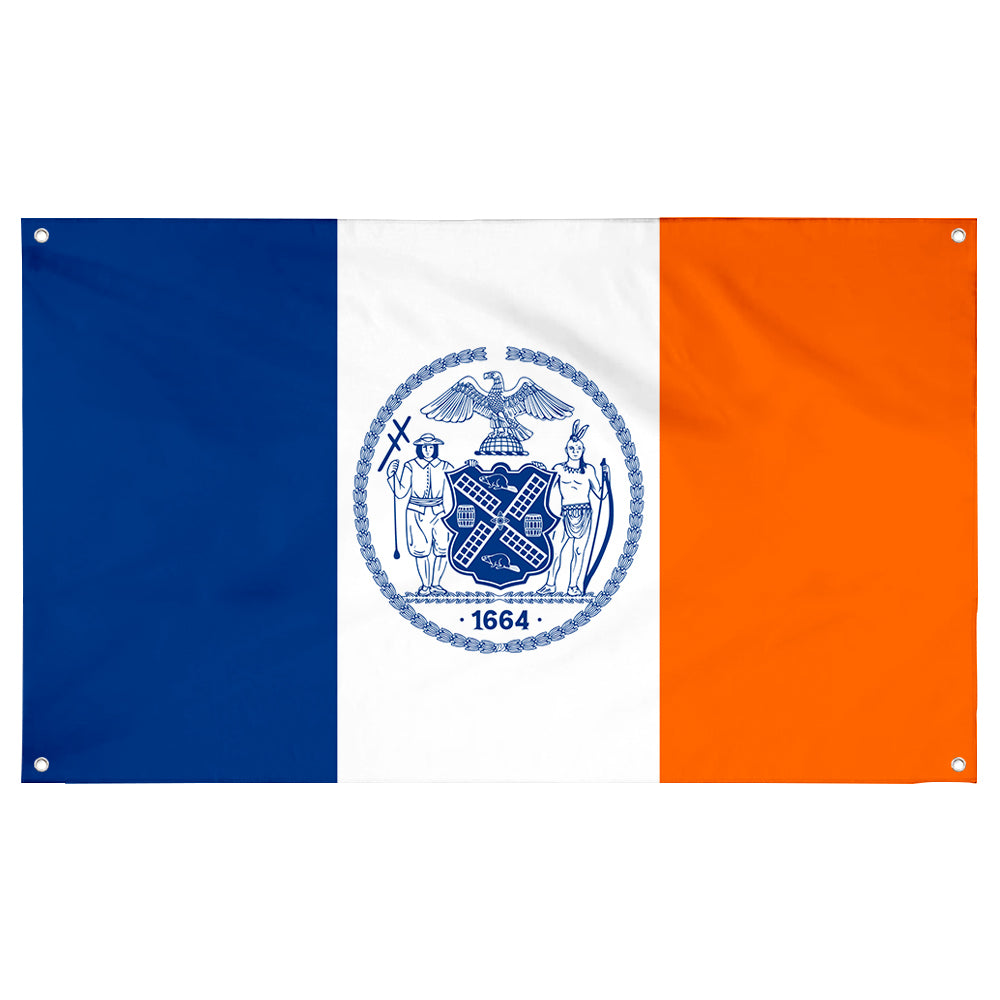 Fyon New York City (1915–1977) Flag Banner
