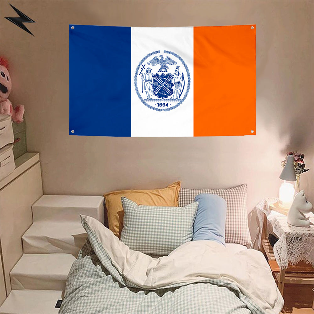 Fyon New York City (1915–1977) Flag Banner