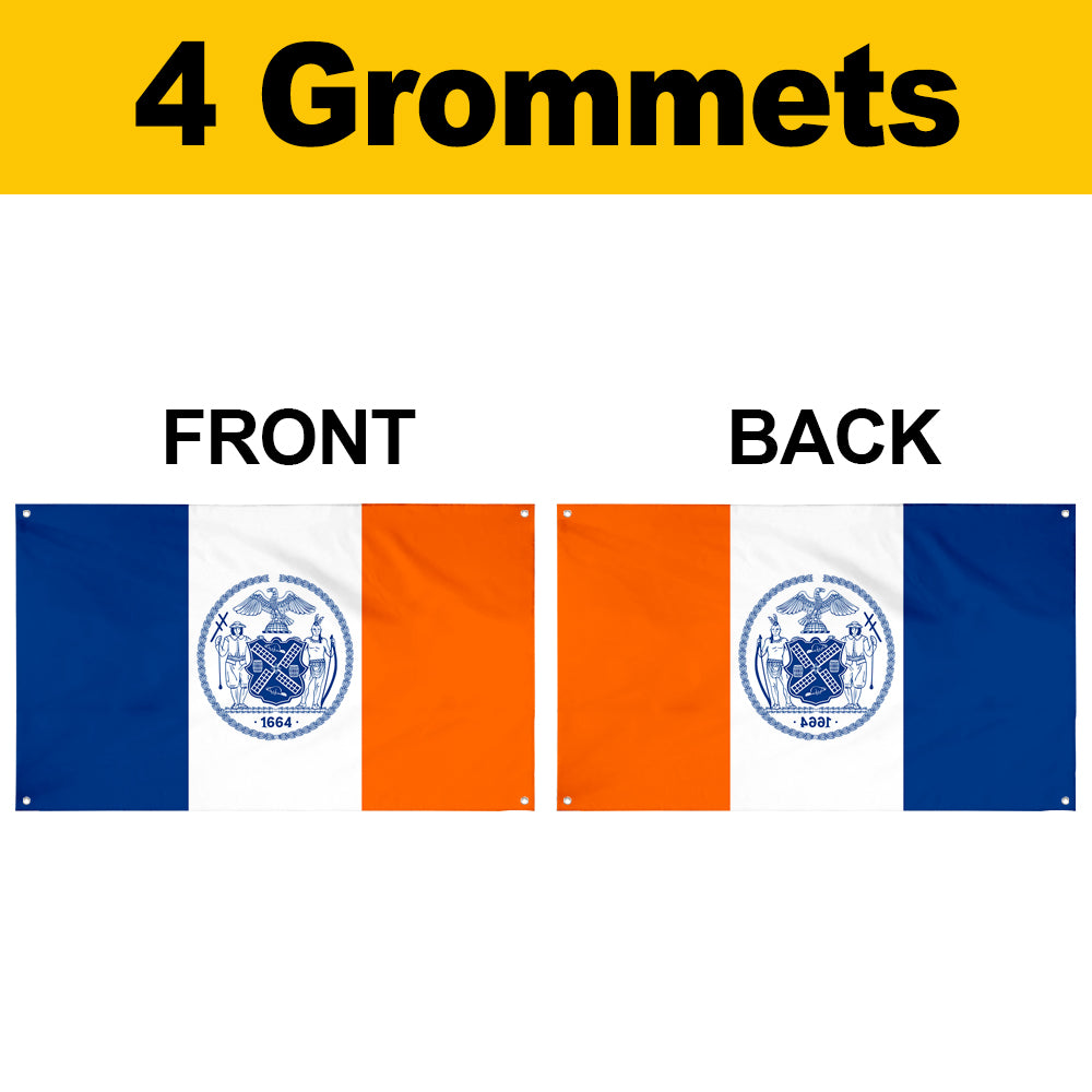 Fyon New York City (1915–1977) Flag Banner