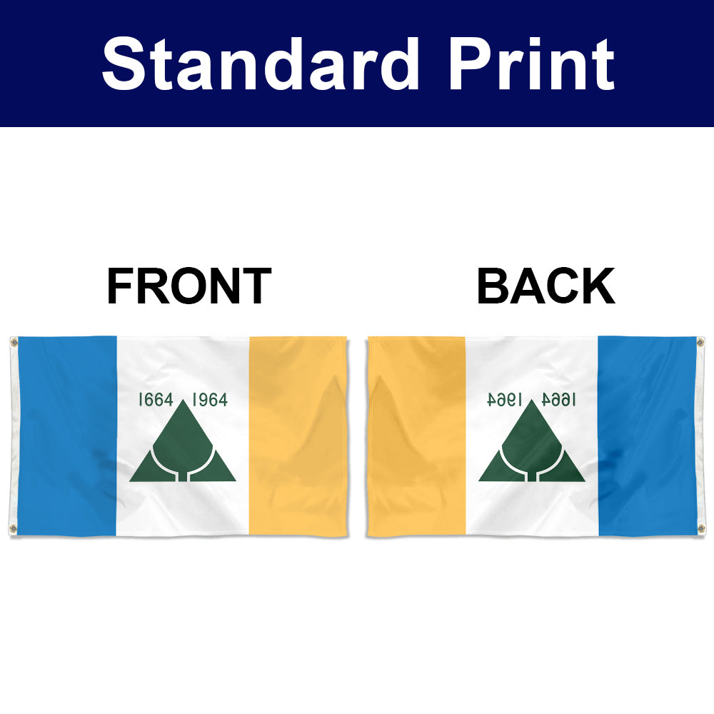 Fyon Custom New Jersey Tricentennial Flag Banner