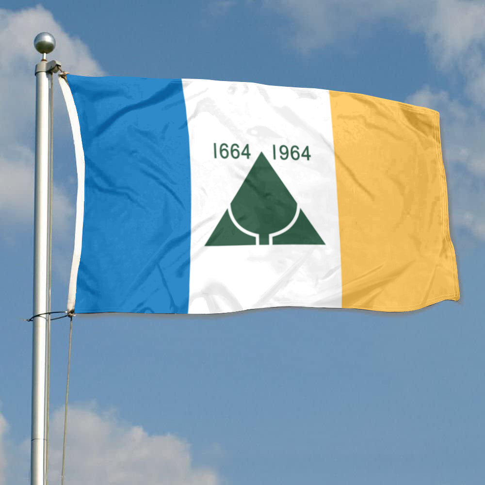 Fyon Custom New Jersey Tricentennial Flag Banner