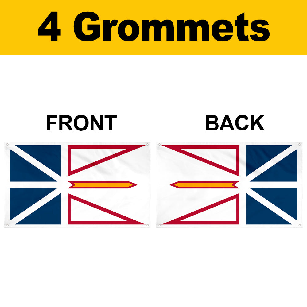 Fyon Newfoundland and Labrador Flag Banner