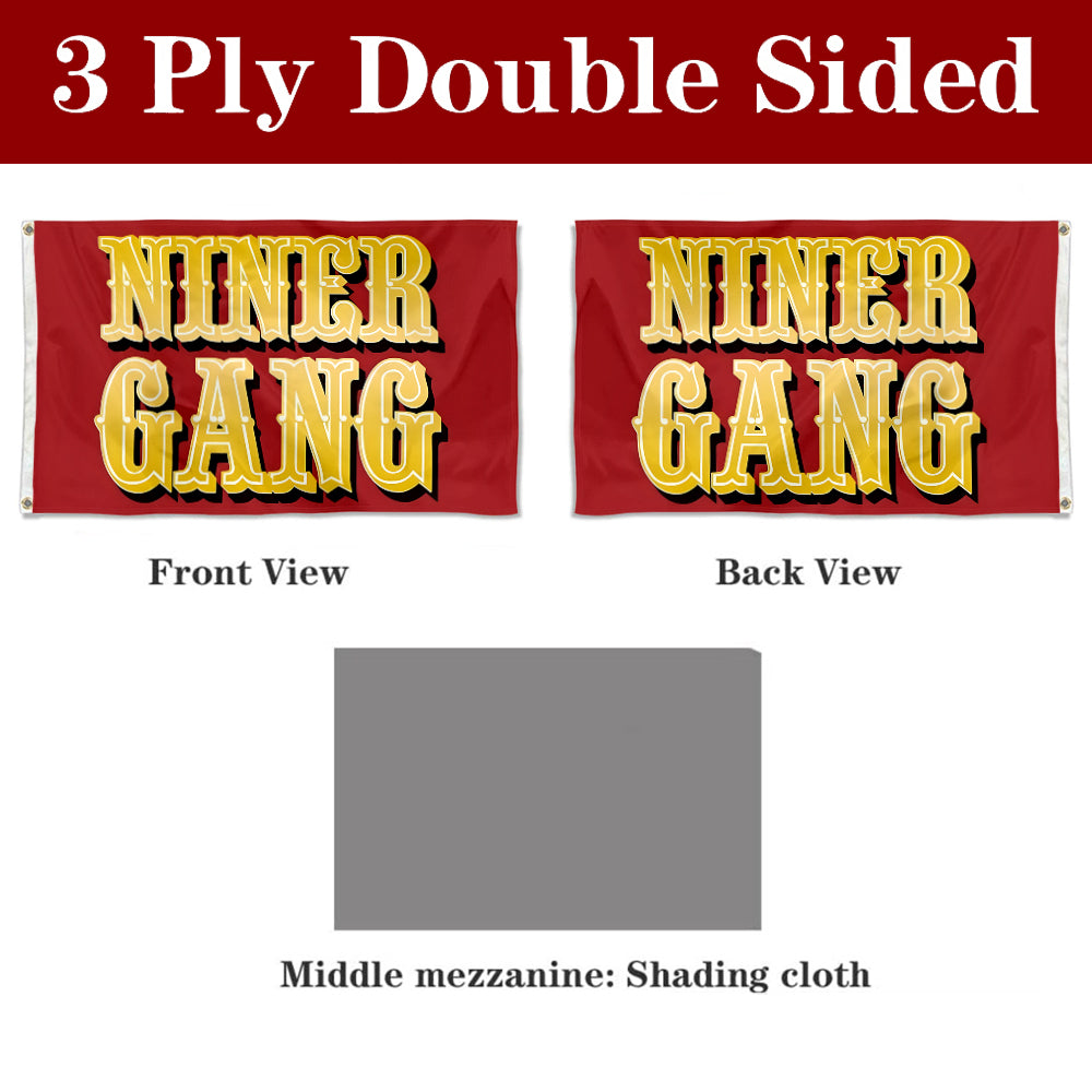 Fyon Niner Gang Flag Banner