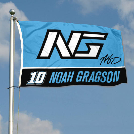 Fyon Noah Gragson #10 Flag Banner Indoor and Outdoor Banner