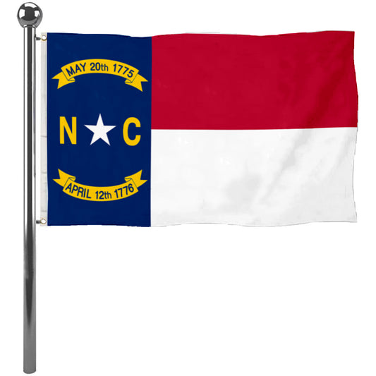 Fyon North Carolina Flag Banner